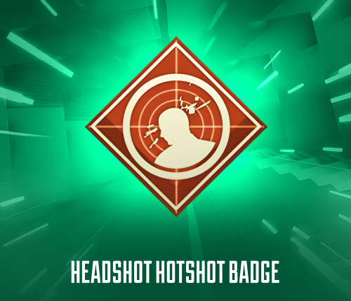 HEADSHOT HOTSHOT BADGE